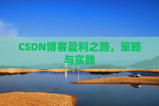 CSDN博客盈利之路,策略与实践